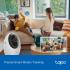 TP-LINK Tapo C260 4K Pan/Tilt Indoor Security Camera for Baby Monitor, Dog Camera w/Motion Detect and Track, 360° View, Color Night Vision, SD/Cloud Storage, Works w/Alexa, Google, and Bixby RoomCam 4K